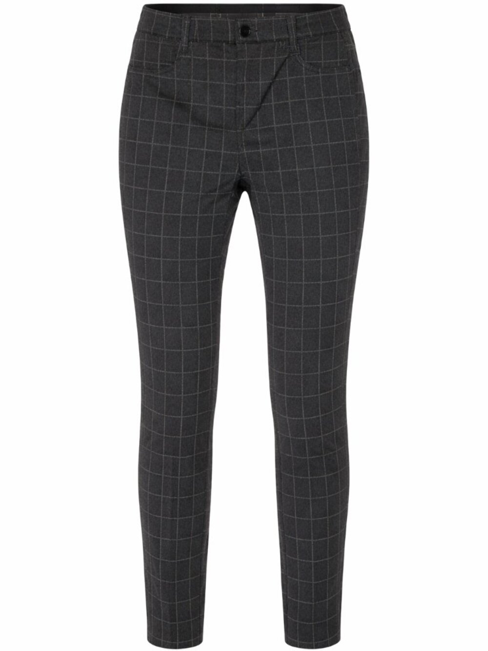 LOFT Windowpane Gray Leggings Size 6P Petite
